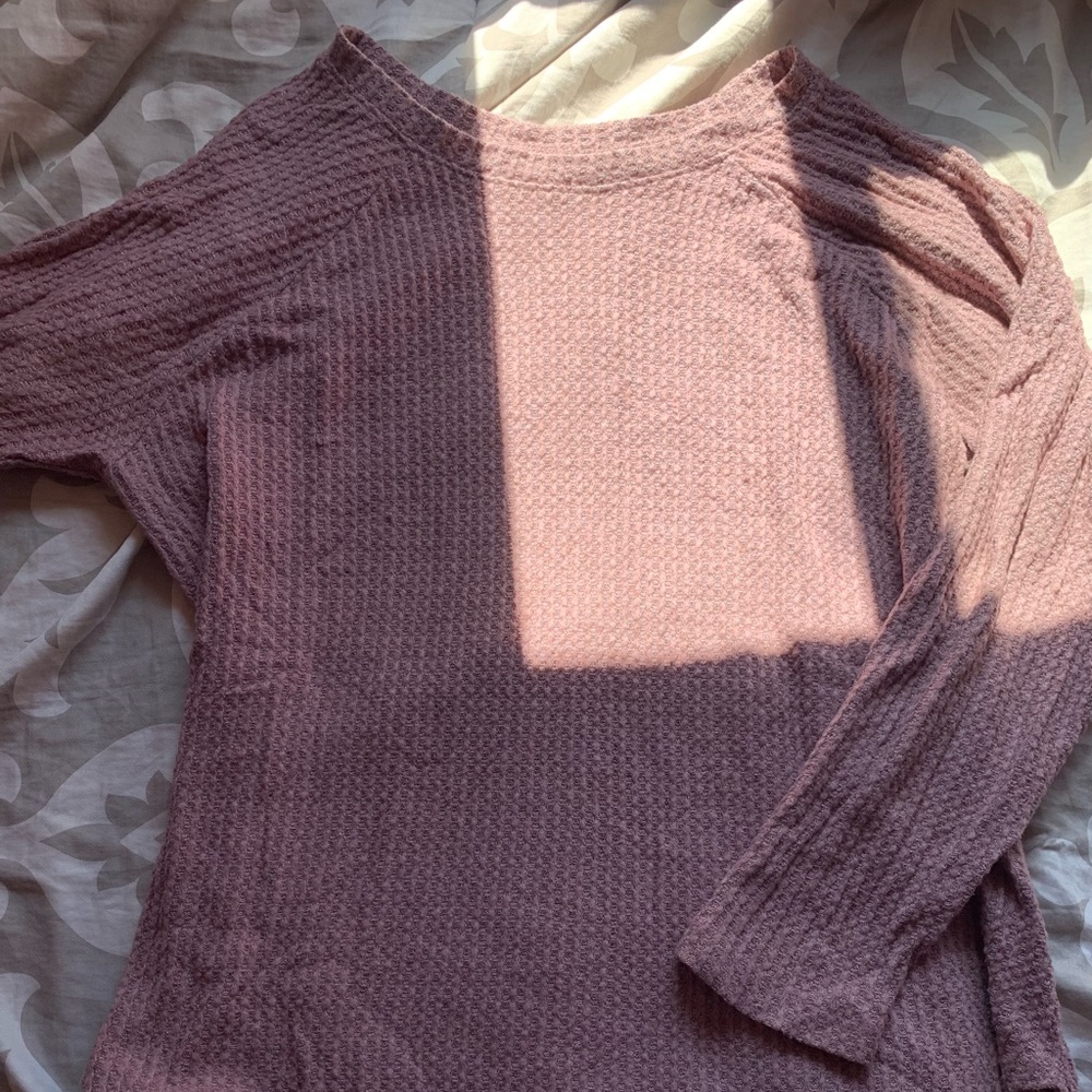 Waffle knot long sleeve